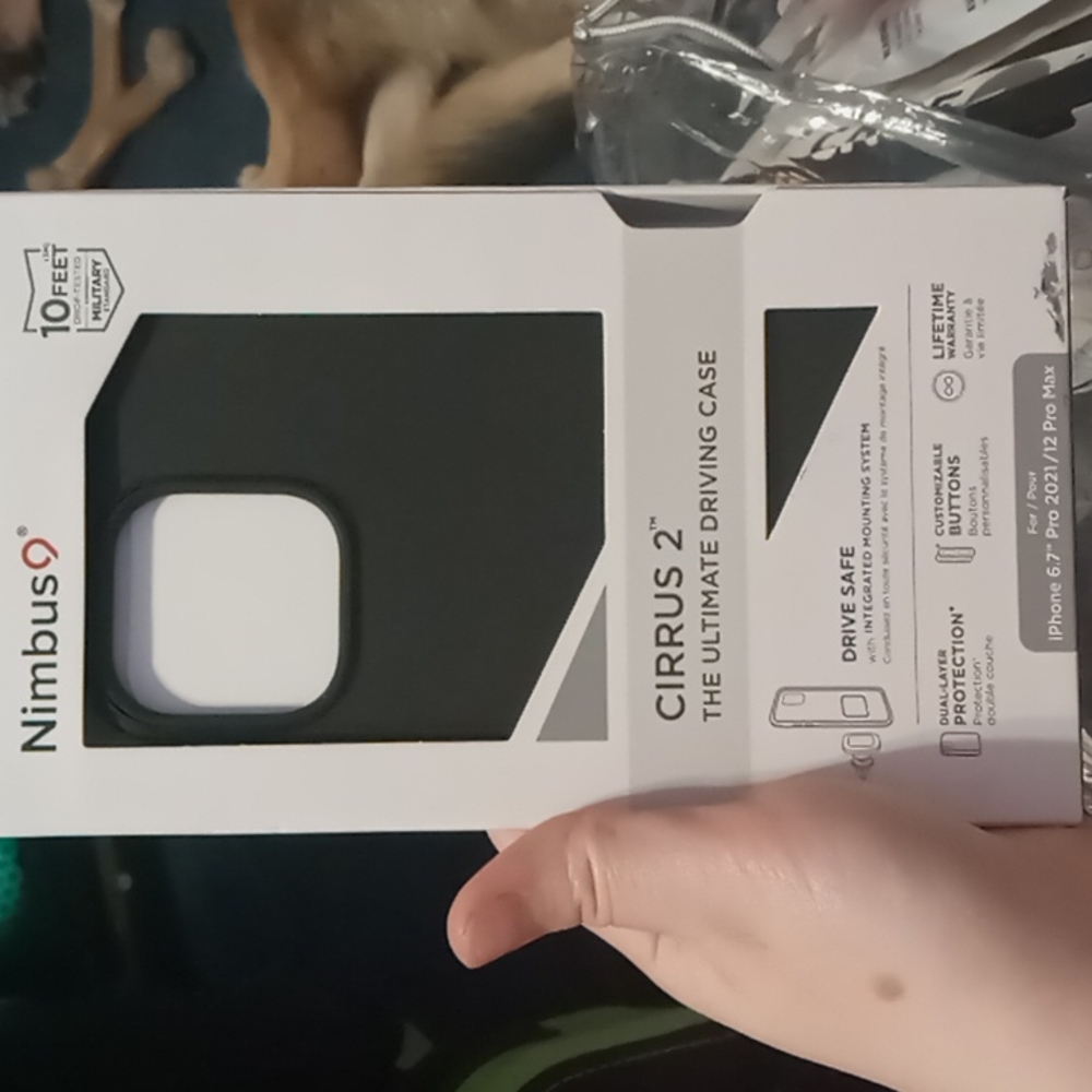 Nimbus9 cirrus 2 iphone 12 pro max black driving phone case